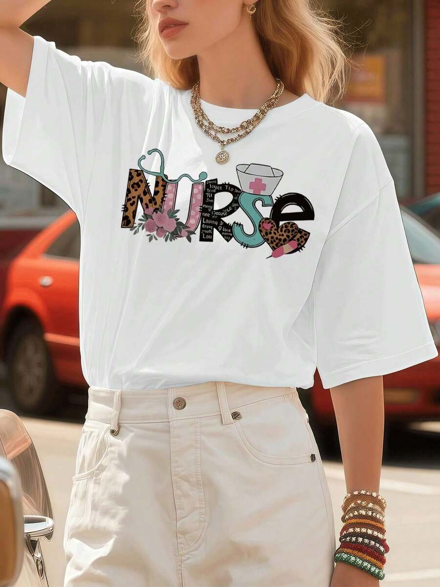 Women T-Shirts - White - View 1