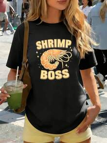 Women T-Shirts - Black - View 1