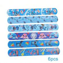 Disney Bộ 24 vòng tay co giãn màu xanh dương chủ đề Stitch hoạt hình, họa tiết Stitch dễ thương, thích hợp làm quà tặng sinh nhật, quà tặng tiệc tùng và phần thưởng trong lớp học. - Nhiều màu - Xem 7