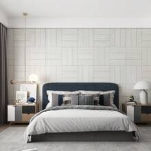 12 Peças Adesivos de Piso 3D de Grão de Madeira Vintage Antiderrapantes, Removíveis, Espessos e Duráveis, Papel de Parede Autoadesivo de Vinil Impermeável para Quarto, Banheiro, Azulejos de Cozinha, Bancada, Renovação de Móveis, Fácil de Lavar e Cuidar, Adequado para Decoração de Parede de Quarto, Banheiro, Sala de Jantar, Cozinha, Materiais de Renovação Doméstica - Multicolorido - Visão 10