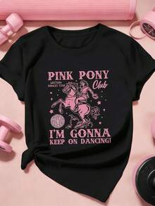 Women T-Shirts - Black - View 2