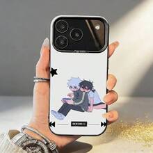 Funda para teléfono L-Lu G-Guang Link C-Click para iPhone 17, 16, 15, 14, 13, 12, 11, Pro, MAX, blanca mate, a prueba de golpes. - Blanco - Ver 3
