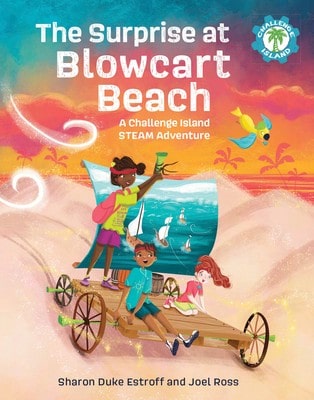 Pre-Owned The Surprise At Blowcart Beach: A Challenge Island Steam Adventure (Paperback) By Sharon Duke Estroff, Joel Ross