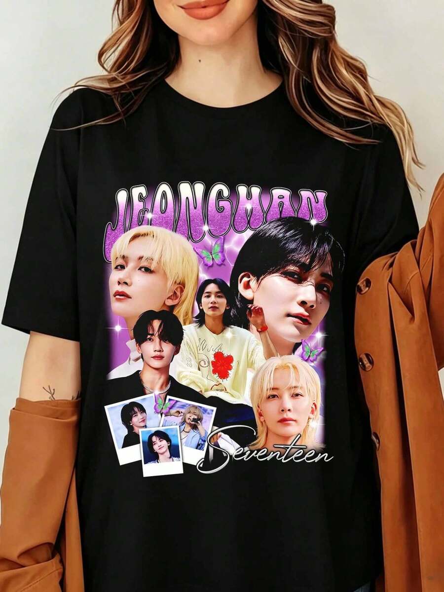 Women T-Shirts - Black - View 1