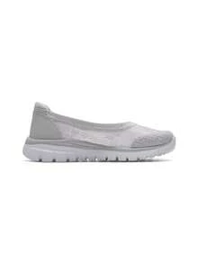 Skechers 女士休闲鞋，优雅女士轻便舒适日常简约休闲运动鞋，100961-LTGY - 100961-LTGY - 查看 2