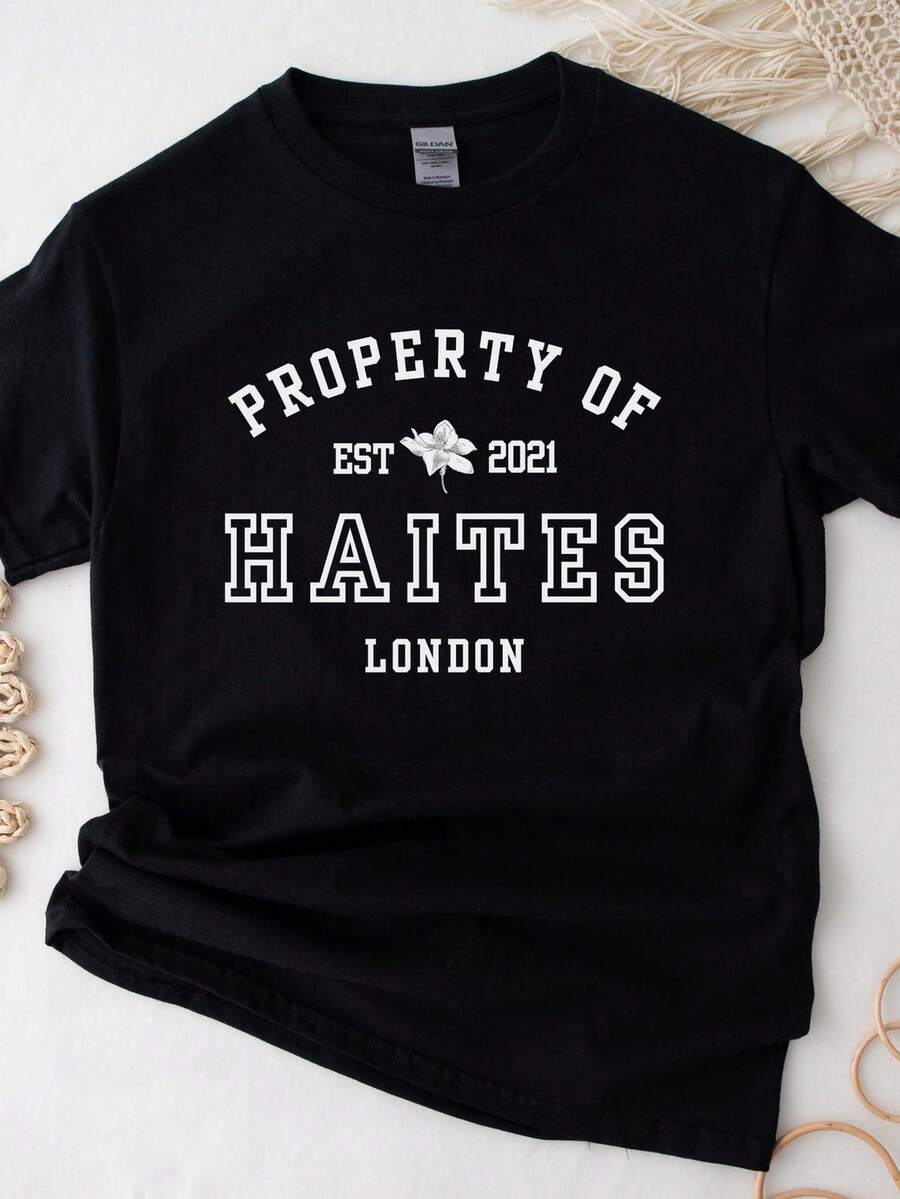 Propiedad de Julian Haites MagnoliA1 Parks B1Ook B1Oyfriend Merch Cla1ssic Fit Black UniS1ex Crewneck T1S1Hirt.
