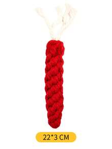1 món đồ chơi gặm hình củ cà rốt cho thú cưng, đồ chơi bằng dây cotton, đồ chơi hình củ cà rốt dệt bền chắc, thích hợp cho việc chăm sóc răng miệng của chó và mèo. - Nhiều màu - Xem 16