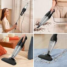 Aigostar Staubsauger mit Kabel 4 in 1, 600W Stabstaubsauger, 13KPA, 1L Kapazität, Leicht und Ideal für Zuhause, Sofa und Haustierreinigung - EU E-Typ Stecker (220-240V) - Übersicht 9