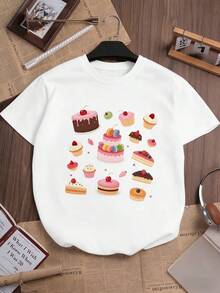 Dam-T-shirts - Vitt - Visa 2