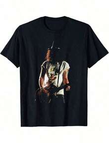 Men T-Shirts - Black - View 5
