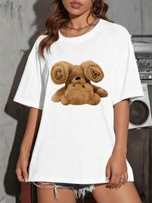 Women T-Shirts - White - View 1
