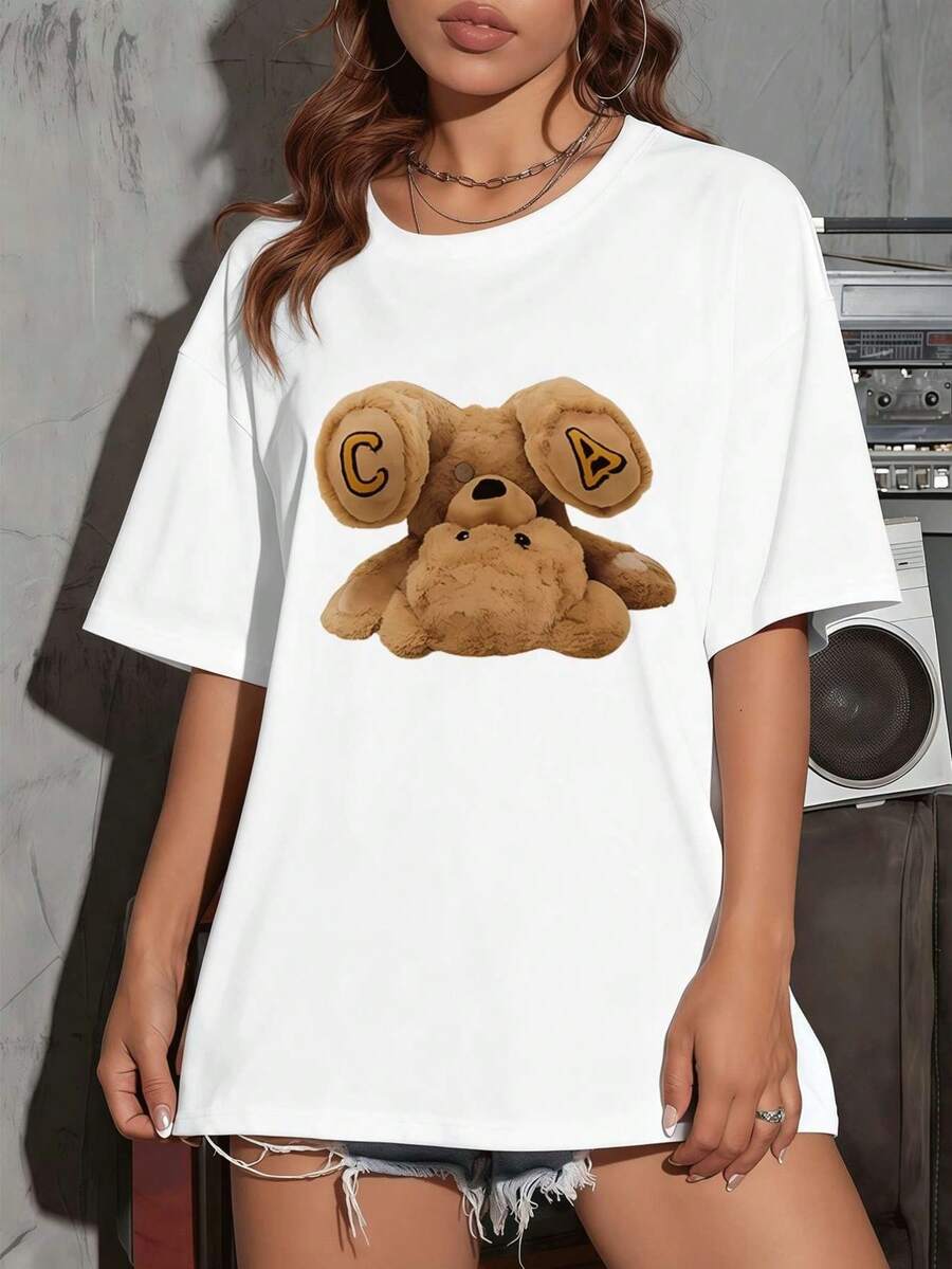 Women T-Shirts - White - View 1