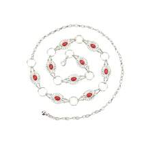 1 chiếc dây đeo eo giả ngọc lam mới cho nữ mùa hè, phụ kiện váy áo cá nhân hóa bằng kim loại chạm khắc, họa tiết hình học, hợp kim nhôm phong cách Bohemian, phụ kiện cho mọi mùa lễ hội. - A - Xem 9
