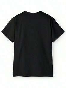 Camiseta de Algodón con Estampado Gráfico de Kehlani - Camiseta Casual de Cuello Redondo para Hombre con Estampado Audaz de "Kehlani", Manga Corta, Algodón Puro, 220g, Regalo Perfecto para Fans de Kehlani y Amantes de la Música - Negro - Ver 2