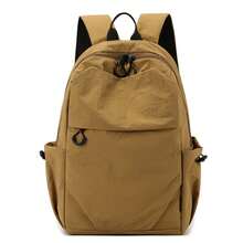 Ba lô nylon kiểu dáng thường ngày, nhẹ, dung tích lớn, túi đeo vai unisex dành cho sinh viên đại học, sinh viên, đi du lịch ngoài trời. - Nhiều kiểu dáng - Xem 12