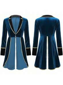 Cosplay Clothing - 2022 New Lapel Tuxedo In Blue - View 1