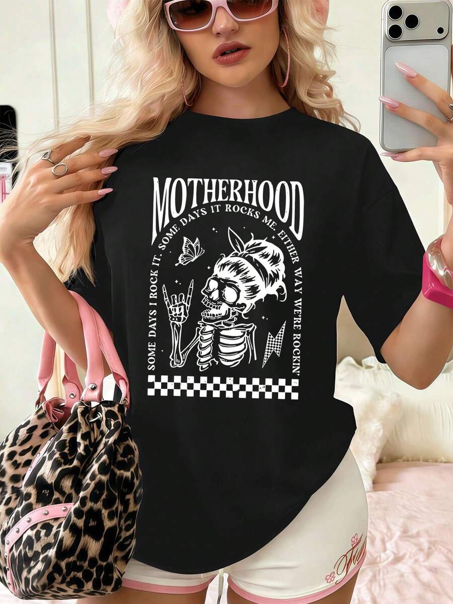 Women T-Shirts - Black - View 1
