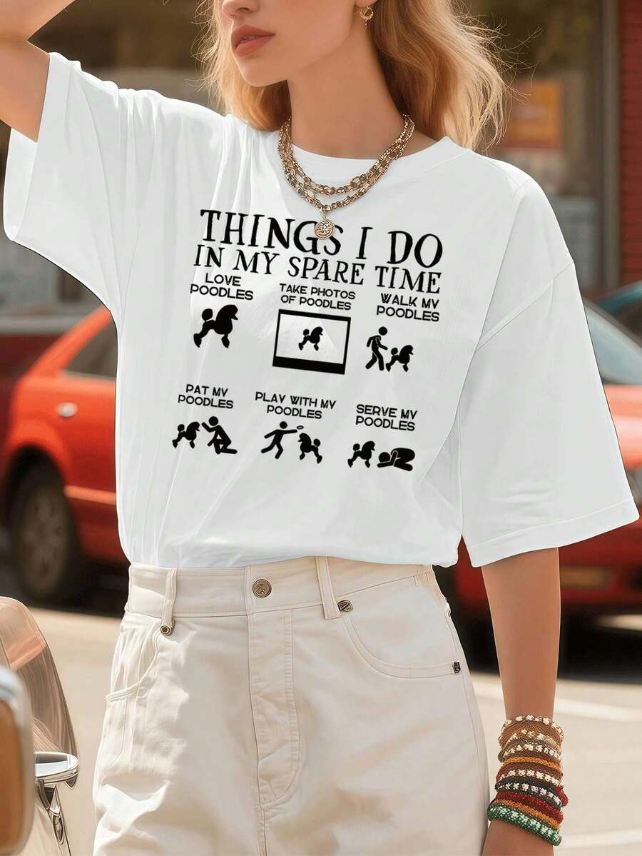 Women T-Shirts - White - View 1