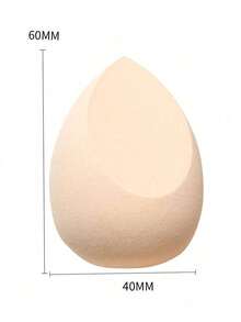 Random Shape & Color Makeup Sponge, Teardrop Angled Edge, Suitable For All Skin Types - Multicolor - View 4