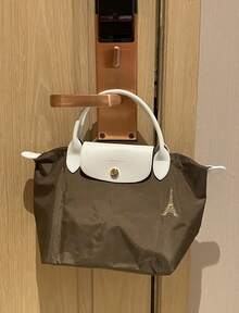 Long Tower Tote Bag (Small, Medium, Large) - Waterproof Nylon Handbag, Shoulder Bag, Crossbody Bag - New Arrival, Versatile Commuting - Khaki Green - View 5