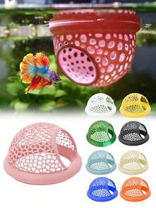 1. Nhà cá nổi, thích hợp cho cá Betta, cá Guppy và cá vàng. Với lối vào hình vòm, nó phù hợp với các bể cá nhỏ, bể trên cạn và ao. Tiết kiệm không gian, dễ vệ sinh và không cần điện. - A - Xem 4