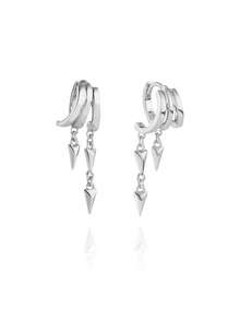 Simple Fine Jewelry Unique 925 Sterling Silver 18k Gold Plated Luxury Tassel Dangle Earrings For Girls Daily Wear - Tassel Dangle Earrings - View 4