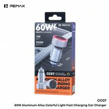 REMAX 60W 铝合金彩色灯快充车载充电器 CC07 - A - 查看 3