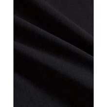 Camiseta de Manga Corta con Patrón de Moda para Hombres de Verano - Negro - Ver 6