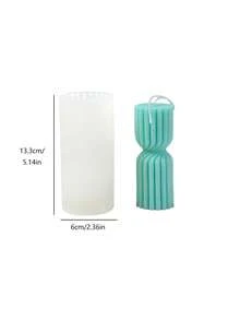 Khuôn silicon đa năng tự làm hình cột xoắn ốc sọc tròn, dùng để tạo hương thơm và thạch cao. - Cột - Xem 3