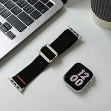 1 Dây đeo đồng hồ nylon dạng vòng xoay cơ học, được trang bị khóa bấm cơ học và dây đeo đàn hồi, tương thích với các loại dây đeo có kích thước 38mm, 40mm, 41mm, 42mm, 44mm, 45mm, 46mm, 49mm, tương thích với các dòng Ultra/SE/10/9/8/7/6/5/4/3/2/1/Ultra. - Nhiều màu - Xem 7