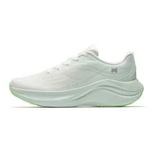 Anta Leaf 6 | Lightweight Soft-Sole Mesh Breathable Running Shoes For Women, Increase Height, Wear-Resistant, Aerobic Jogging Sneakers - Ivory White/Light Dawn Green - 7 - View 6