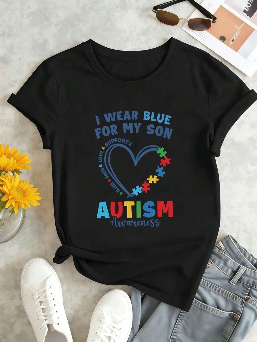 Women T-Shirts - Black - View 1