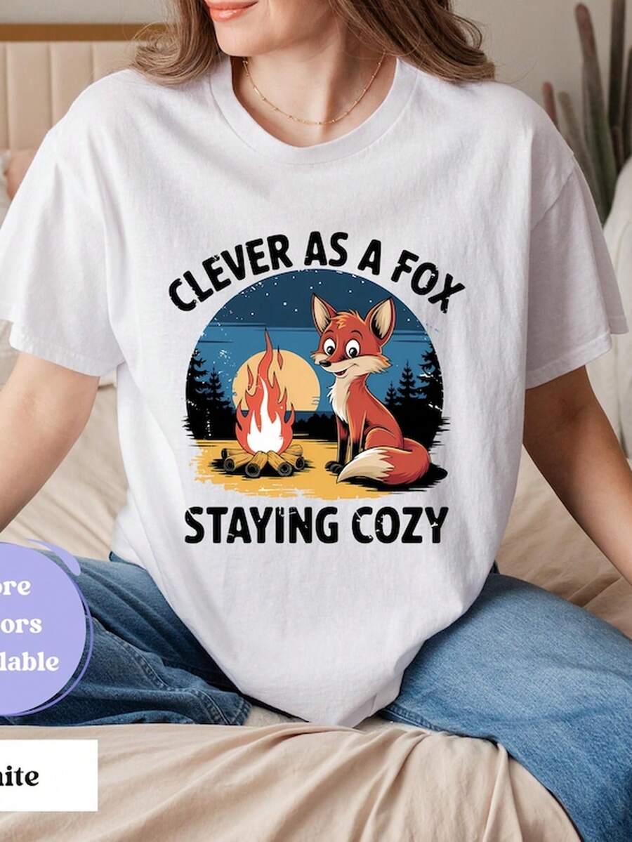 Cozy Fox Graphic T1S1Hirt, C1Amping Woodland T1EE