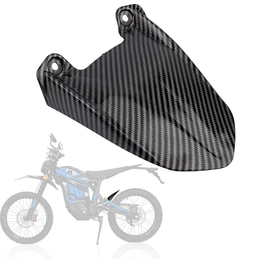 PowerMotor Tấm chắn bùn sau xe máy kiểu sợi carbon cho Talaria Sting MX3 MX4 E-Bike Enduro Motocross Phụ kiện