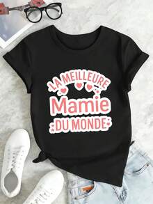 Women T-Shirts - Black - View 2