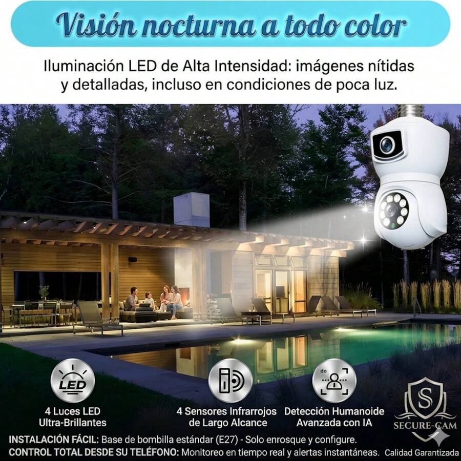 Security Cameras - White - View 1