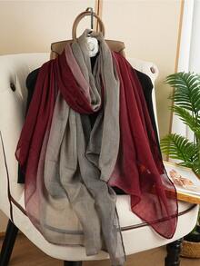 1pc 80*180CM New Fashion Printed Scarf, Versatile Shawl Wrap For Women, Luxury Outdoor Travel Neck Warmer - Multicolor - View 8