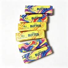 Colored Butter Squeeze Blocks, Colored Butter Squeeze Blocks - Good For Play Goody Bag Party Favors Pinata Filler Carnival Stocking Stuffers Birthday Gifts Mother's Day Graduation - 彩色 - 查看 4