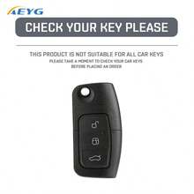 Sarung Gantungan Kunci ABS Keras Premium untuk Ford /Focus/Galaxy/Fusion/3 Tombol - Ford G-Class - View 5
