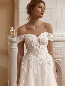Wedding Dresses - trắng - Xem 3