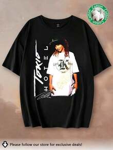Men T-Shirts - Black - View 6