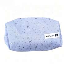 Silver Star Shaped Pencil Case - Korean Minimalist Multi-Functional Student Stationery Bag, Large Capacity Suitable For Elementary And Middle School - Star Pencil Case - View 7