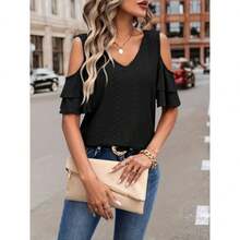 Women Tops - Black - View 2