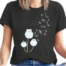 Camiseta 'Siempre Sé Amable', Camiseta de Amabilidad, Camiseta para Mujer 'Sé Amable', Camisetas con Frases Inspiradoras, Tops Inspiradores - Negro - Ver 3