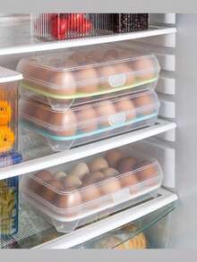 Plastic Egg Organizer Box For 15 Eggs - View 3