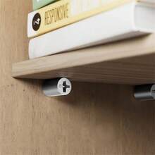 30 chiếc đinh vít cố định kệ kính, vít tự ren hình chữ thập có vỏ bọc cao su chống trượt, giá đỡ kệ bằng vít, thích hợp cho kệ sách, tủ quần áo, kệ. - 30 ốc vít - Xem 7