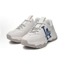 MLB Big Ball Chunky, Casual And Simple Low-Top LA Chunky Sneakers, Unisex Style. - White/Blue 3ASHC104N-07WHS - View 2