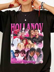 Women T-Shirts - Black - View 1