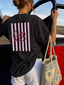 Dam-T-shirts - Vit - Visa 11