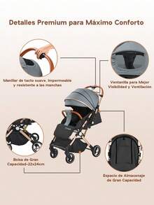 Baby Strollers - Grey - View 5